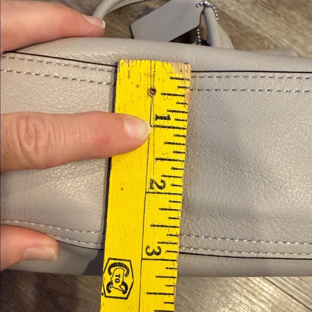 Coach Mini Bleeker Riley Crossbody Gray Bag - Picture 7 of 13